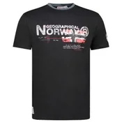 GEOGRAPHICAL NORWAY Majica kratak rukav jisland db black men 254 M