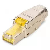 Digitus DN-93638 žični konektor RJ-45 Srebrna, Rumena