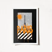 Wallity Poster France Paris-1995, 50x70 cm