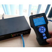 XtendLan Cable Tester z LCD zaslonom, Cat5, Cat6, Cat7, UTP/STP, BNC test PoE, Ping, iskalnik/sonda
