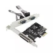 GREEN CONNECTION PCI Express kontroler 2xSerial + Parallel 2S1P-9901