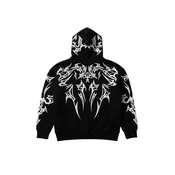 Kleidermafia Majica Oversize Mafia Tribal Hoodie - Black črna