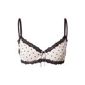 Hunkemöller Nedrček Dolly črna / jajčna lupina