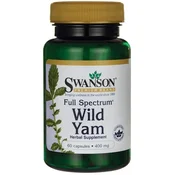 Polni spekter Wild Yam, 400 mg - 60 kapsul