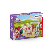 Restavracija Schleich Hana s kužkom, komplet figur