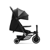 SMARTRIKE otroški voziček in tricikl Xtend Traveler 4v1, črna
