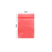 ESD antistaticna vrecka z zadrgo (Red) - 4x6cm 100 kosov