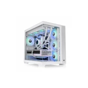 THERMALTAKE View 380 TG ARGB Snow White/Tempered Glass2