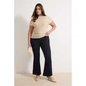 Trendyol Curve Ženska bluza Tbbss25Af00119, Bež