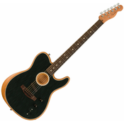 Fender Player Series Acoustasonic Telecaster Brushed Black Elektroakustična kitara