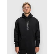 DC Omega Shred moški pulover s kapuco black