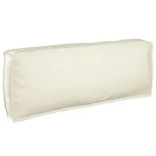 Vidaxl Blazina krema 120 x 40 x 12 cm Oxford tkanina