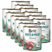 Konzerva Brit Paté & Meat Venison 12x800 g