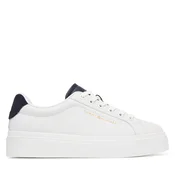 Superge Tommy Hilfiger Th Feminine Platform Monogram FW0FW09594 Bela