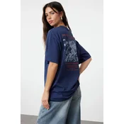 Trendyol Milla Ženska majica TWOSS23TS00269, Tamnoplava