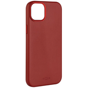 FIXED usnjen ovitek MagLeather za iPhone 15+ rdeč FIXLM-1201-RD