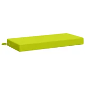 Vidaxl Blazina za klop SOEST 100% poliester Svetlo zelena.