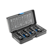 HOEGERT Set udarnih natičnih ključev Torx, 1/2”, CrMo HT6R002