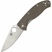 Spyderco Tenacious Linerlock Brown G10