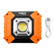 NEO baterijski reflektor cob 750 lm