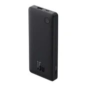 Baseus Airpow Lite power bank 10000 mAh, 15W, crna + USB Type-C, kabel 30 cm P10067500123-00