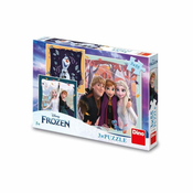 Dino - Puzzle 3x55 Frozen: Radostná jeseň - 40 - 99 kosov