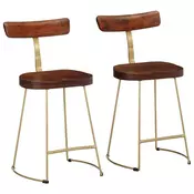 Vidaxl vidaXL Barski stoli 2 kosa 49x43x79 cm masiven mangov les