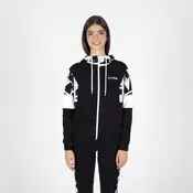 Lotto Ženski duks sa kapuljacom Full Zip Hoody, Crni
