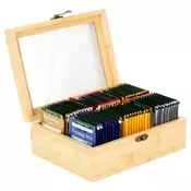 Vilde 229312 - Kutija za odlaganje jaja , bambus , 21 x 16 x 7.5 cm