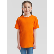 Orange Childrens T-shirt Original Fruit of the Loom