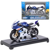 shumee Model motornega kolesa Suzuki GSX-R 750 v merilu 1:18 Welly