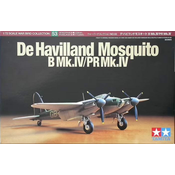 Tamiya maketa-miniatura De Havilland Mosquito B Mk.IV-PR Mk.IV • maketa-miniatura 1:72 starodobna letala • Level 3