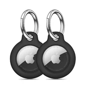 OVITEK TECH-PROTECT ROUGH 2-PACK APPLE AIRTAG BLACK