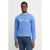 Pulover Pepe Jeans DYLAN CREW moški, vijolična barva, PM582756