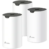 AC1900 Whole Home Mesh Wi-Fi SystemSPEED: 600 Mbps at 2.4 GHz +1300 Mbps at 5 GHzSEPC: 3× Internal Antennas, 3× Gigabit Ports (WAN/LAN auto-sensing)FEATURE: Deco App, Router/AP Mode, IPv6, IPTV, Parental Controls, QoS, MU-MIMO, Beamforming, Alexa