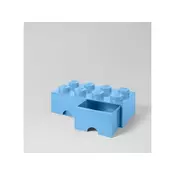 LEGO Spremnik/ladicar 8 svetlo plavi