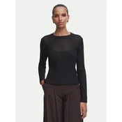 Rinascimento Bluza CFM0012395003 Črna Slim Fit