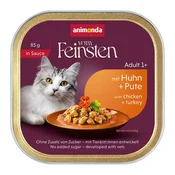 Animonda Vom Feinsten Adult – piščanec in puran v omaki 85 g