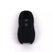 888 CAR ACCESSORIES Silikonska navlaka za ključeve crna Porsche