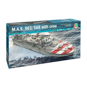 Model komplet čolna 5626 - MAS 563/568 s posadko (1:35)