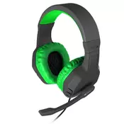 GENESIS gaming slušalke Argon 200, zelene