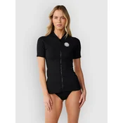 Rip Curl Premium Surf Zip Thru Lycra black