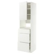 METOD / MAXIMERA Visoki element za ugradb uredaje, bijela/Stensund bijela, 60x60x220 cm