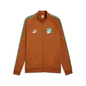 PUMA CA´te dIvoire KING Anthem Jacket Men, Performance, Warm Chestnut/White, S
