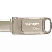 Patriot TAB T560/256GB/USB 3.2/USB-A + USB-C/Stříbrná