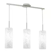 EGLO 90048 - Lestenec obesni AMADORA 3xE27/60W/230V