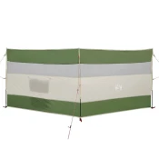 Vidaxl Camping Windbreak Green 340x130 cm Vodoodporen