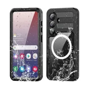 Shellbox Mars maska ??za Samsung S26 vodootporna s metalnim prstenom - crna