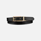 Black Womens Geox Belt - Womens