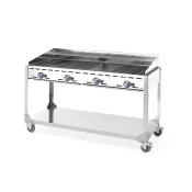 Žar Green Fire z 4 Gorilniki, 1400x612x825mm